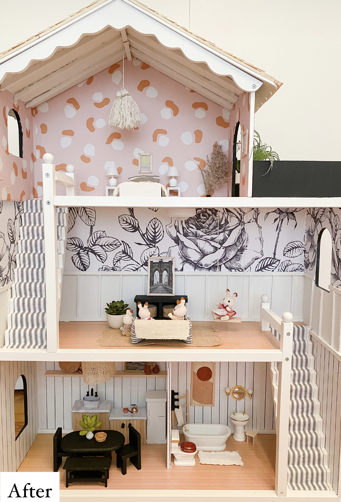 A Tiny House Makeover (Ok, It's A Dollhouse)